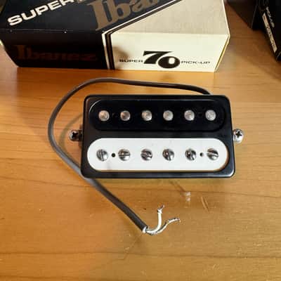 2x Ibanez Super 70 Humbucker Set (Maxon, 1978) – Original Boxes – Zebra – Vintage Rarity image 2