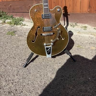 Carlo Robelli CRB1955 Peerless Gretsch 3131 Falcon Club Gigmaster Custom Paint 2010 - Color Shifting Metal Flakes image 1