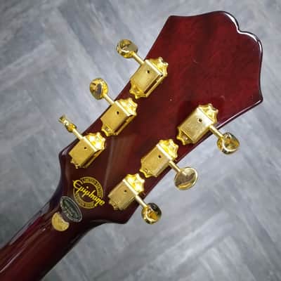 Epiphone Riviera Custom P93 2016 - Wine Red image 5