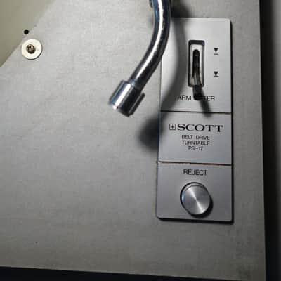 Platine vinyle SCOTT PS-17 Belt Drive Auto-Return + cartridge Excel ES70 +stylus image 19
