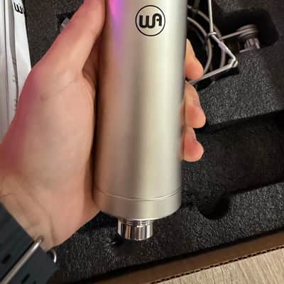 Warm Audio WA-47jr Large Diaphragm Multipattern FET Condenser Microphone 2018 - Present - Nickel image 2
