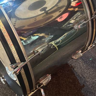 Ludwig Big Beat Late-70s 24" 4-piece Stainless Steel Drum Kit image 5