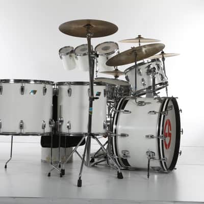 David Frangioni Collection, Ed Shaughnessy's, Tonight Show - 1979 Ludwig 10-Piece Drum Kit w/Hardware!! image 6