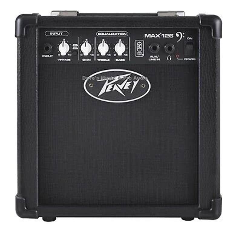 Peavey MAX® 126 10W Bass Amplifier Combo - 1x6.5" imagen 1