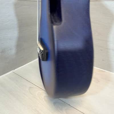 Ibanez AUP10FMNE-TBO 6-String Tenor Acoustic Electric Ukulele Blue w/ Bag 2024 image 9