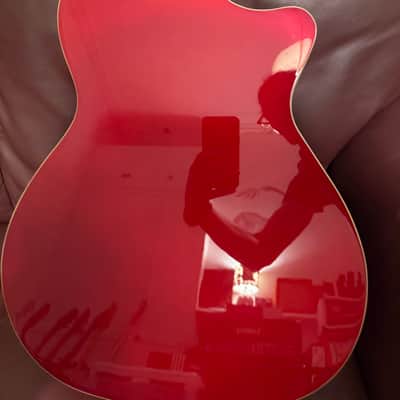 Fender California Series Newporter Player Left-Handed 2018 - 2019 - Candy Apple Red image 9
