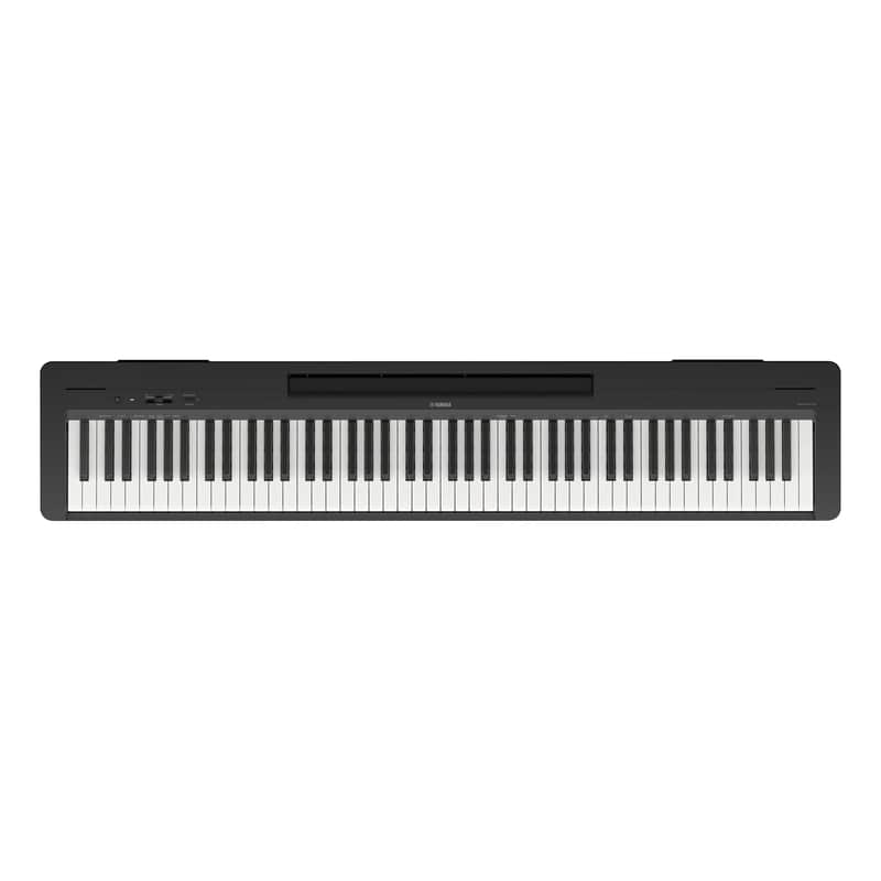 Yamaha P145BT Portable Digital Piano with Bluetooth - Black image 1