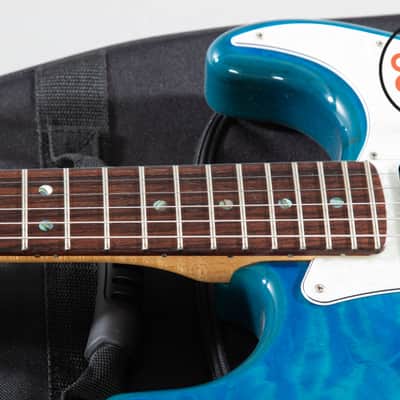 2018 Fender Japan Michiya Haruhata Stratocaster Caribbean Blue MIJ – Excellent image 5