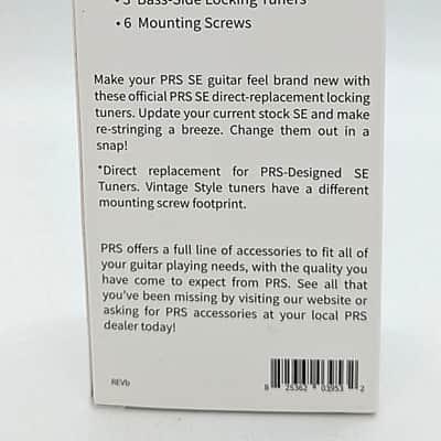 Paul Reed Smith PRS SE Locking Tuning Machines Set of 6 - Chrome image 2
