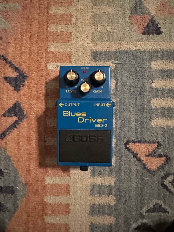Boss BD-2 Blues Driver (Silver Label) 1995 - Present - Blue image 1