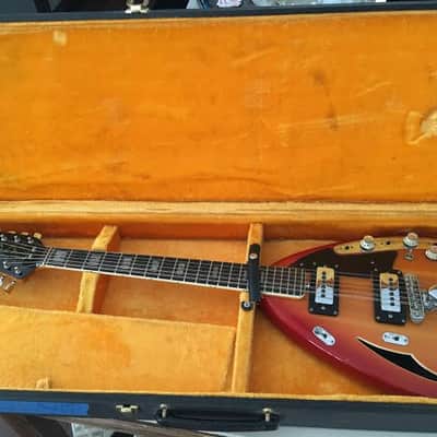 Vox Starstream XII 12 string guitar 1968 Sandburst (Rare Vintage) image 4