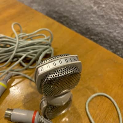 Grundig GDSM 202 Stereo Dynamic Microphone 1960s - White image 7