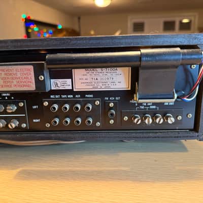 Sherwood S‑7100A Receiver Beauty Face, Tested & Cleaned Sounds Great Very Rare🔥 image 12