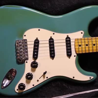 Fender Stratocaster Original 1979 Maui Blue Rare color image 5