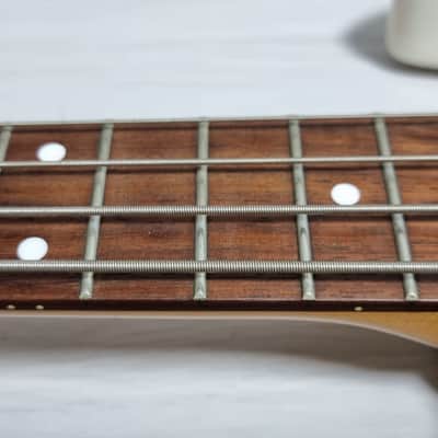 Fernandes PJ-60 Active bass 1980s White active japan made +Really good sound FGI technology -110$ image 7