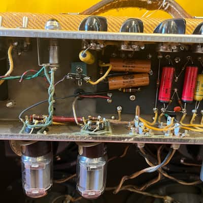Fender Narrow Panel Tweed Bassman -  5F6 (1957) image 11