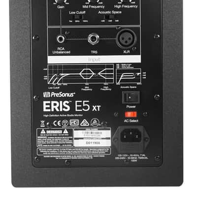 2) Presonus Eris E5 XT 5.25" Powered Studio Monitor Speakers+Isolation Feet Pads image 12