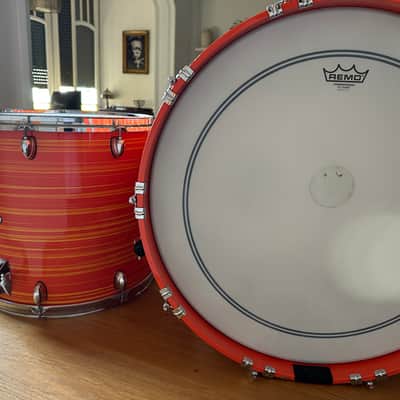 Yamaha Club Custom 2010 - Orange Swirl image 9