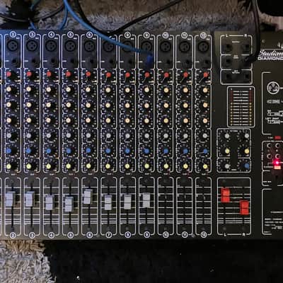 rare Studiomaster Diamond 12-2 - Brittish made Analog Mixer, 1980s, Warm, Saturation image 1