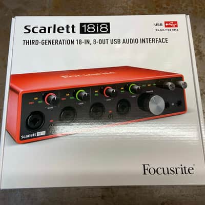 Focusrite Scarlett 18i8 3rd Gen USB Audio Interface 2024 - Present - Red / Black image 10