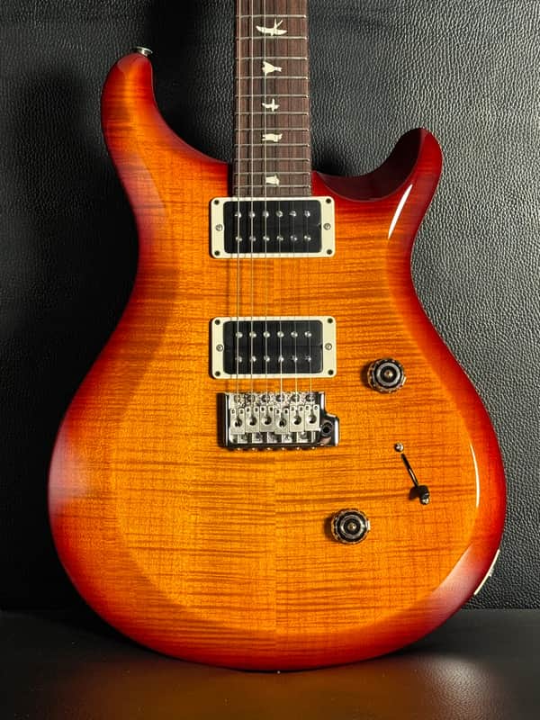 PRS S2 Custom 24 with Pattern Thin Neck Profile 2025 - Present - Dark Cherry Sunburst