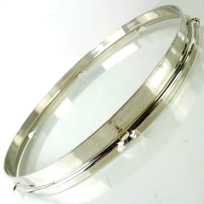 Slingerland13"NOB Radio King Tom Drum Rim/Hoop BRASS Stick-Chopper Double-Flange image 4