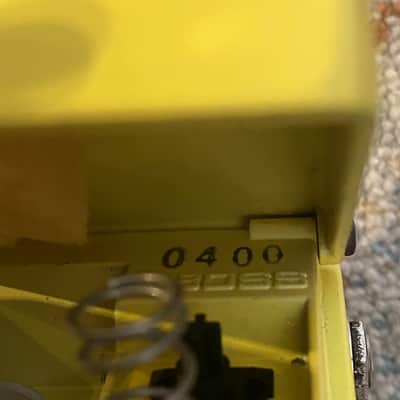 Boss SD-1 Super OverDrive “Silver Screw” MADE IN JAPAN Black Label 1981 image 10