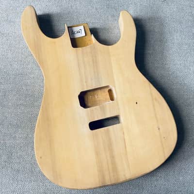 Single Humbucker Guitar Basswood Body DIY Project image 1