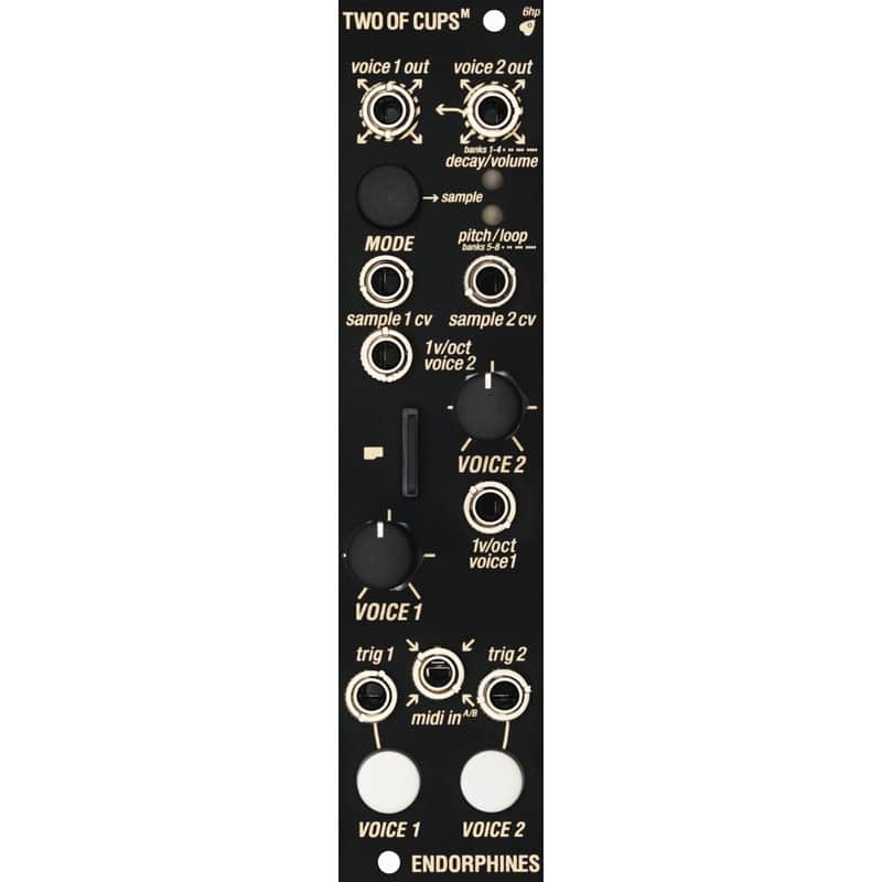 Endorphin.es Two Of Cups MIDI - Sampler Modular Synthesizer image 1