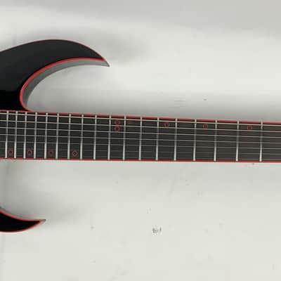 Schecter Sunset-7 Red Dawn 7-String Guitar Gloss Black B-STOCK image 12