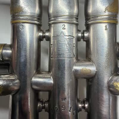 True Tone Buescher Model 9  Silver Plated image 4