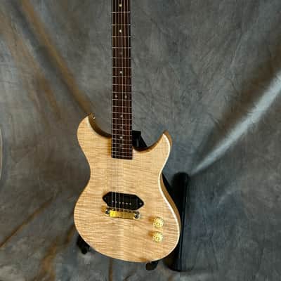 96 art Solid Body Set Neck Doublecut Jr Mahogany and Maple Guitar - Custom Handmade image 3