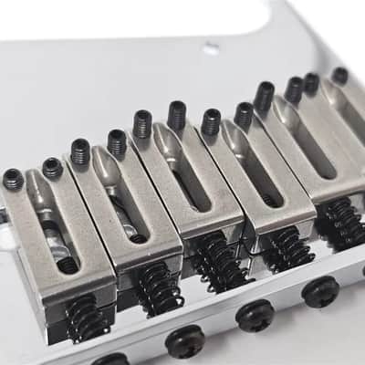 True Custom Shop® Gotoh Brass Bridge with Steel Saddles for Fender Modern Tele Telecaster image 3