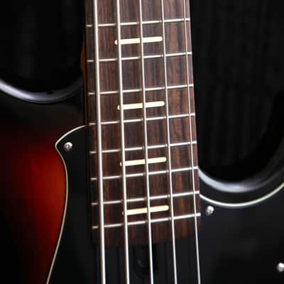 Yamaha BBP35 5-String Bass Guitar Vintage Sunburst Pre-Owned image 5