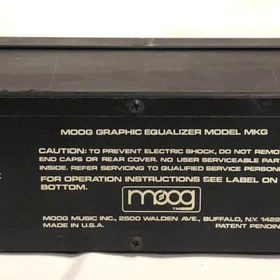 Moog MKG Ten Band Graphic Equalizer PRO SERVICED/WARRANTY ! image 5