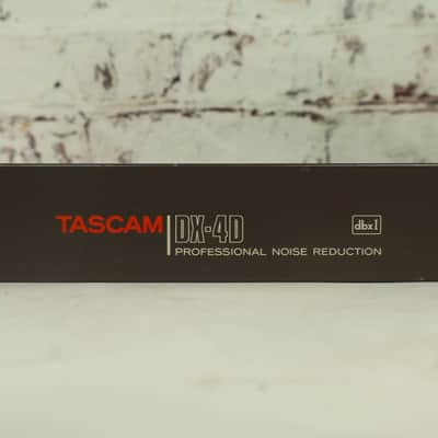Vintage Tascam DX-4D 4-Channel Professional DBX Type I Noise Reduction Rack Unit image 3
