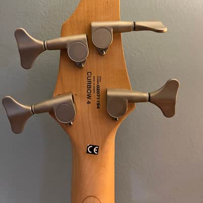 Cort Blue CURBOW 4-String Bass 2010s Korea image 4