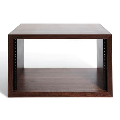 Custom 6U Equipment Rack - Walnut image 1