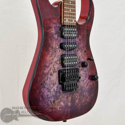 Ibanez RG470PB Poplar Burl - Red Eclipse Burst image 2