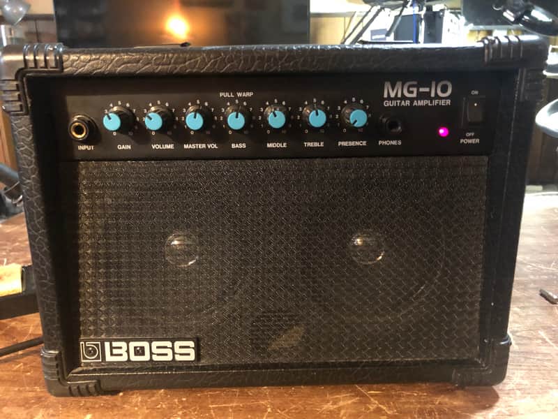 Boss MG-10 10-watt 2x5" Guitar Combo Amp 1990s - Black image 1