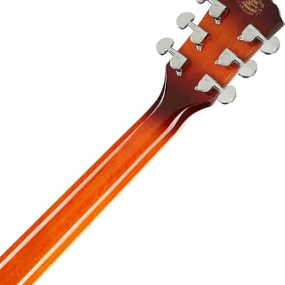 Washburn EA15ITB Festival Series Mini Jumbo Cutaway Mahogany Neck 6-String Acoustic-Electric Guitar image 8