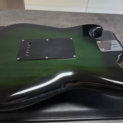 1981 Burns Marvin Greenburst Hank Marvin Signature Brazilian Mahogany Catalog Guitar Made in England UK Lawsuit Scroll Headstock The Shadows Green Burst Jim Burns Actualizers LTD 1979-1983 80s Vintage British image 18