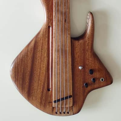 GVGD 34" FRETLESS BASS 4 STRINGS 07-21 MAHOGANY ASH NATURAL image 2
