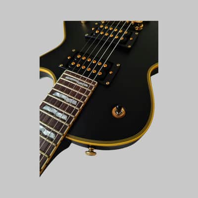 ESP LTD EC-1000 Duncan with Rosewood Fretboard - Vintage Black - Aftermath image 5