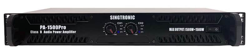 SINGTRONIC PA-1500PRO 2022 BLACK image 1