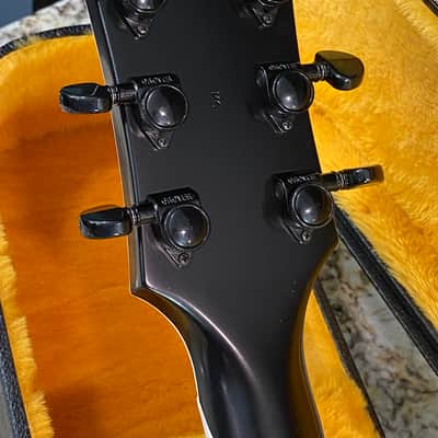 Video! 2022 Gibson Les Paul Custom MOD Collection  “Ghost” One Humbucker Black + White w/ Double Extended Stingers image 17