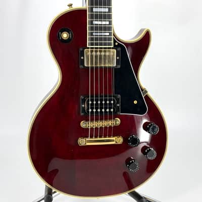1987 Gibson Les Paul Custom – Wine Red image 5