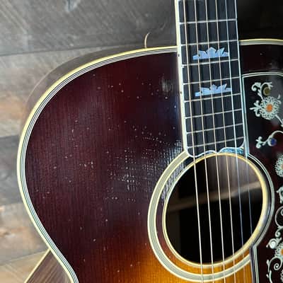 Gibson Custom Shop Pre-War SJ-200 Rosewood, Murphy Lab Light Aged - Faded Vintage Sunburst 22295003 image 4