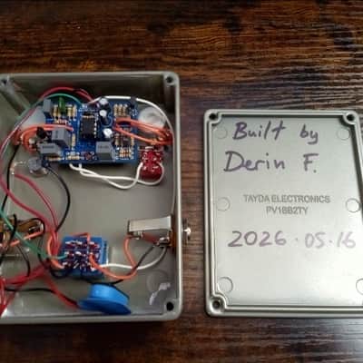 Handmade Bass Overdrive/Booster Tube Screamer style circuit tuned for bass Doom/Shoegaze/Post-Punk image 3