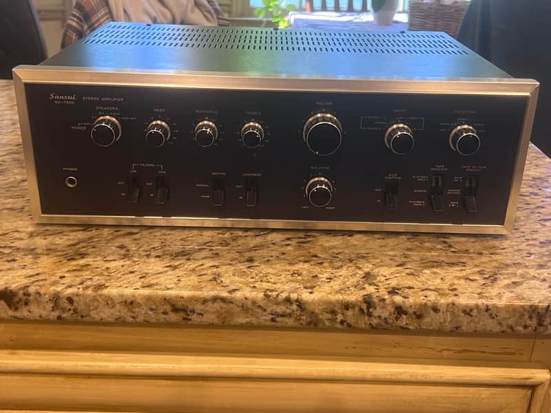 SANSUI AU-7500 Integrated Amplifier - Cleaned/Tested/Nice | Reverb